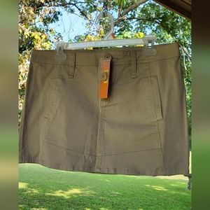 BCBG KAHKI  MINI SKIRT size 10 NWT-$78